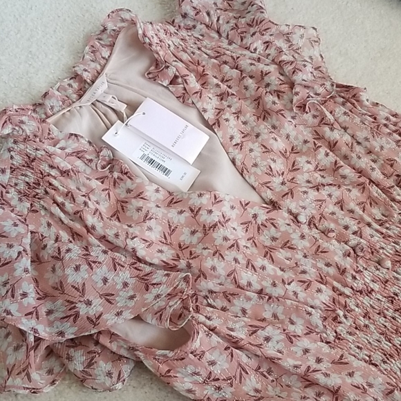 NWT 100% silk dress Rebecca Taylor - Picture 8 of 11